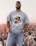 Outside!Houston Signature Heavyweight Tee (HEATHER GRAY)