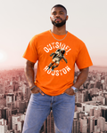 Outside!Houston Signature Heavyweight Tee (ORANGE)