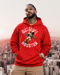 Outside!Houston Premium 9oz Hoodie (RED)