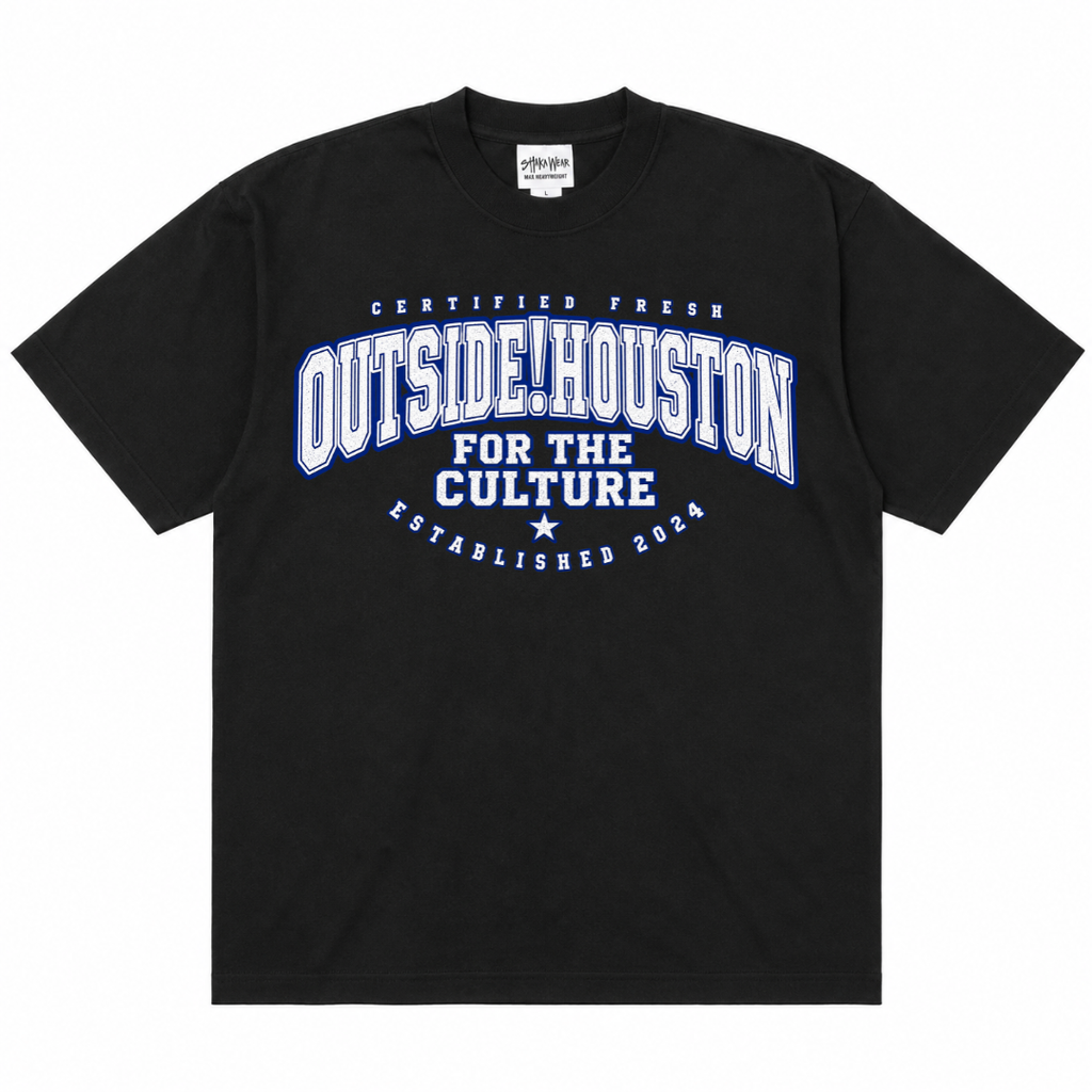 Outside!Houston-Certified Fresh Tee