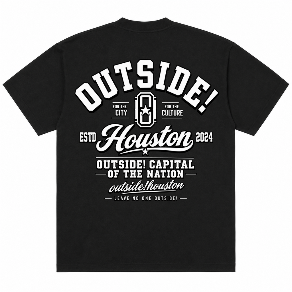 Outside!Houston Capital Tee