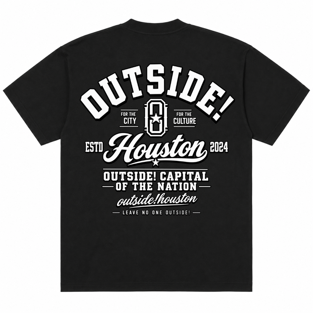 Outside!Houston Capital Tee