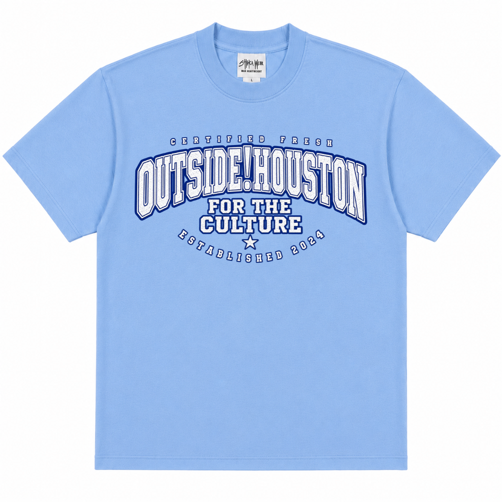 Outside!Houston-Certified Fresh Tee