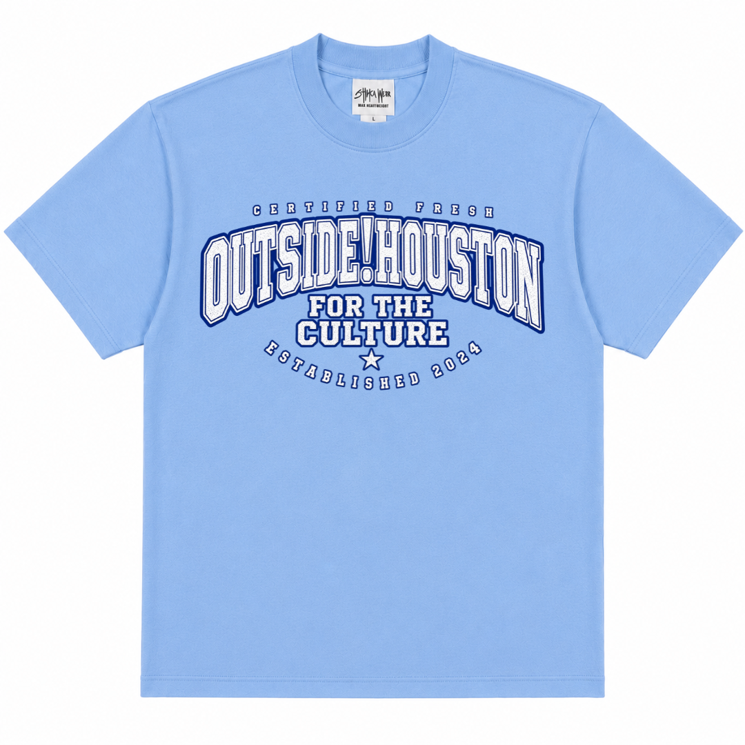 Outside!Houston-Certified Fresh Tee