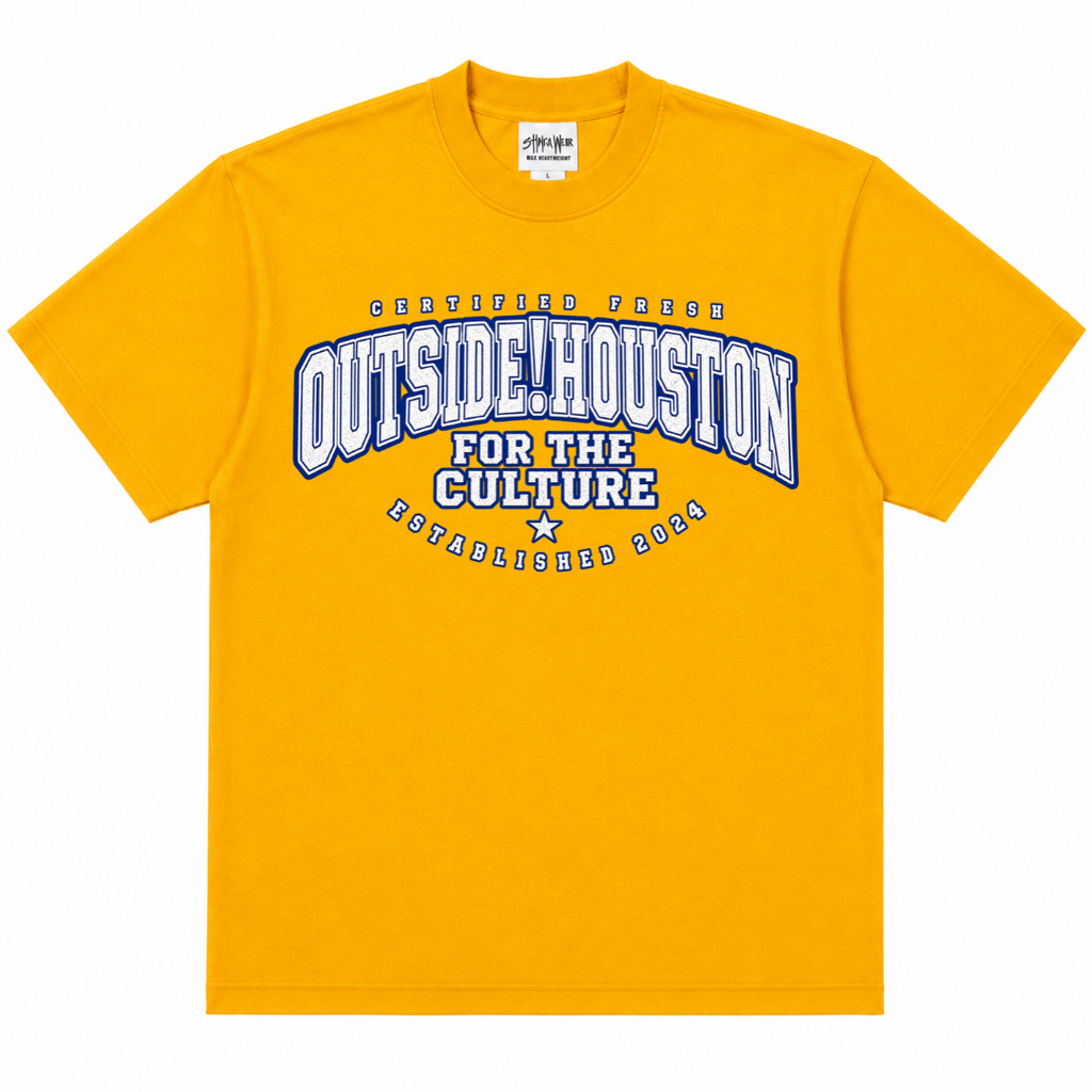 Outside!Houston-Certified Fresh Tee