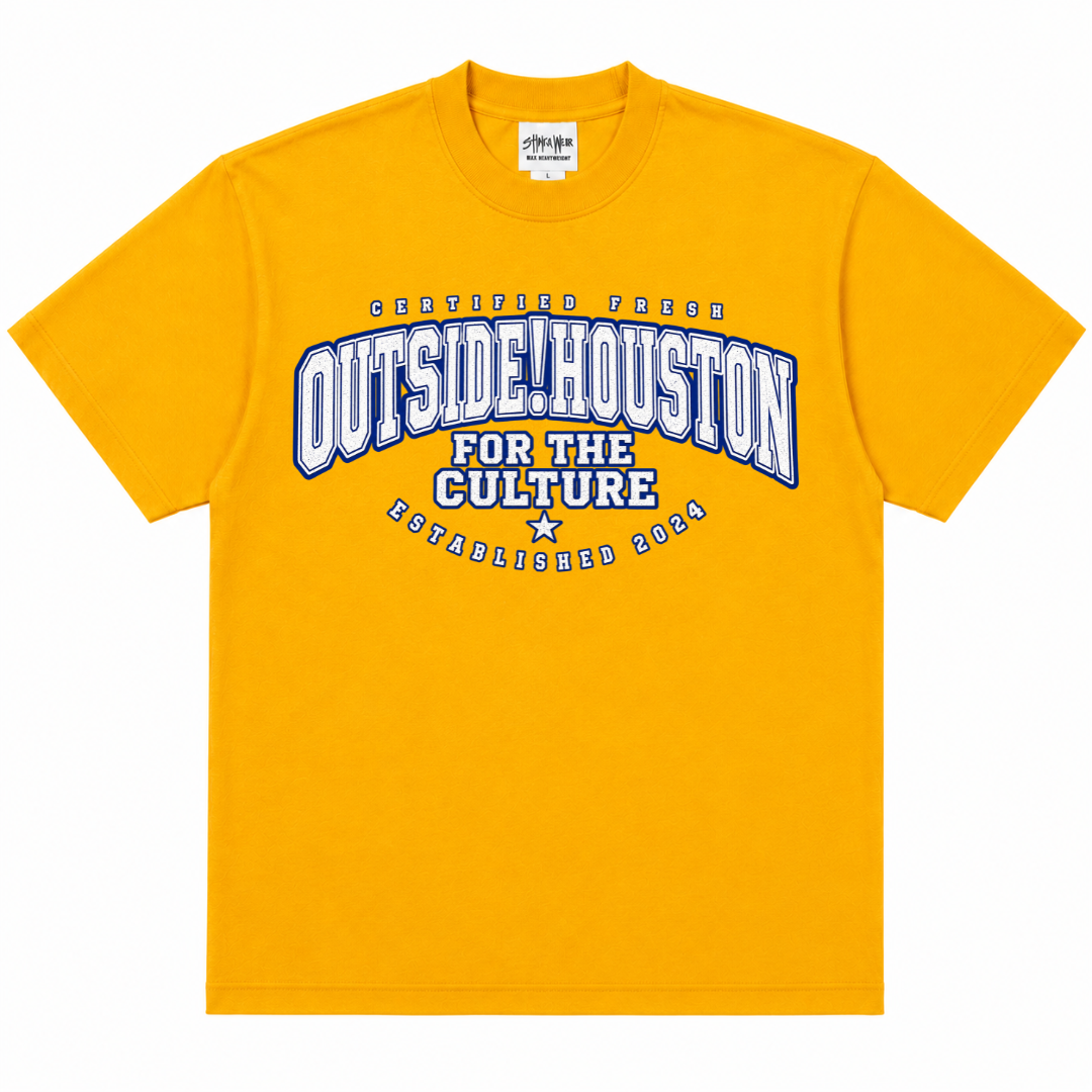 Outside!Houston-Certified Fresh Tee