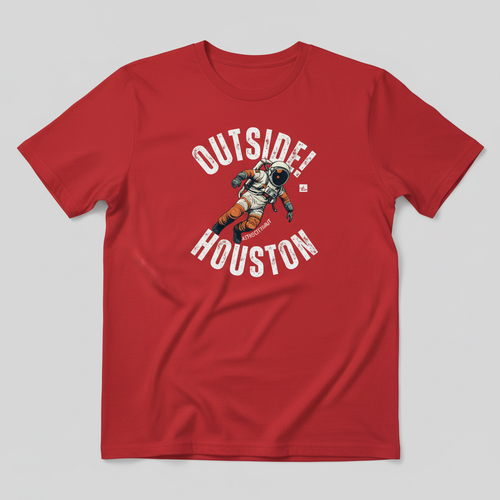 Outside! Houston Signature Tee (RED)