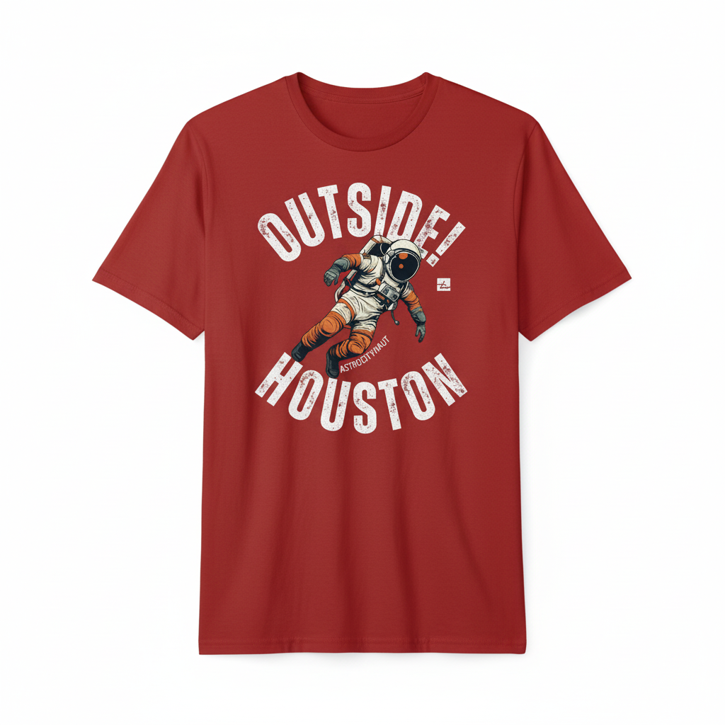 Outside! Houston Signature Tee (RED)