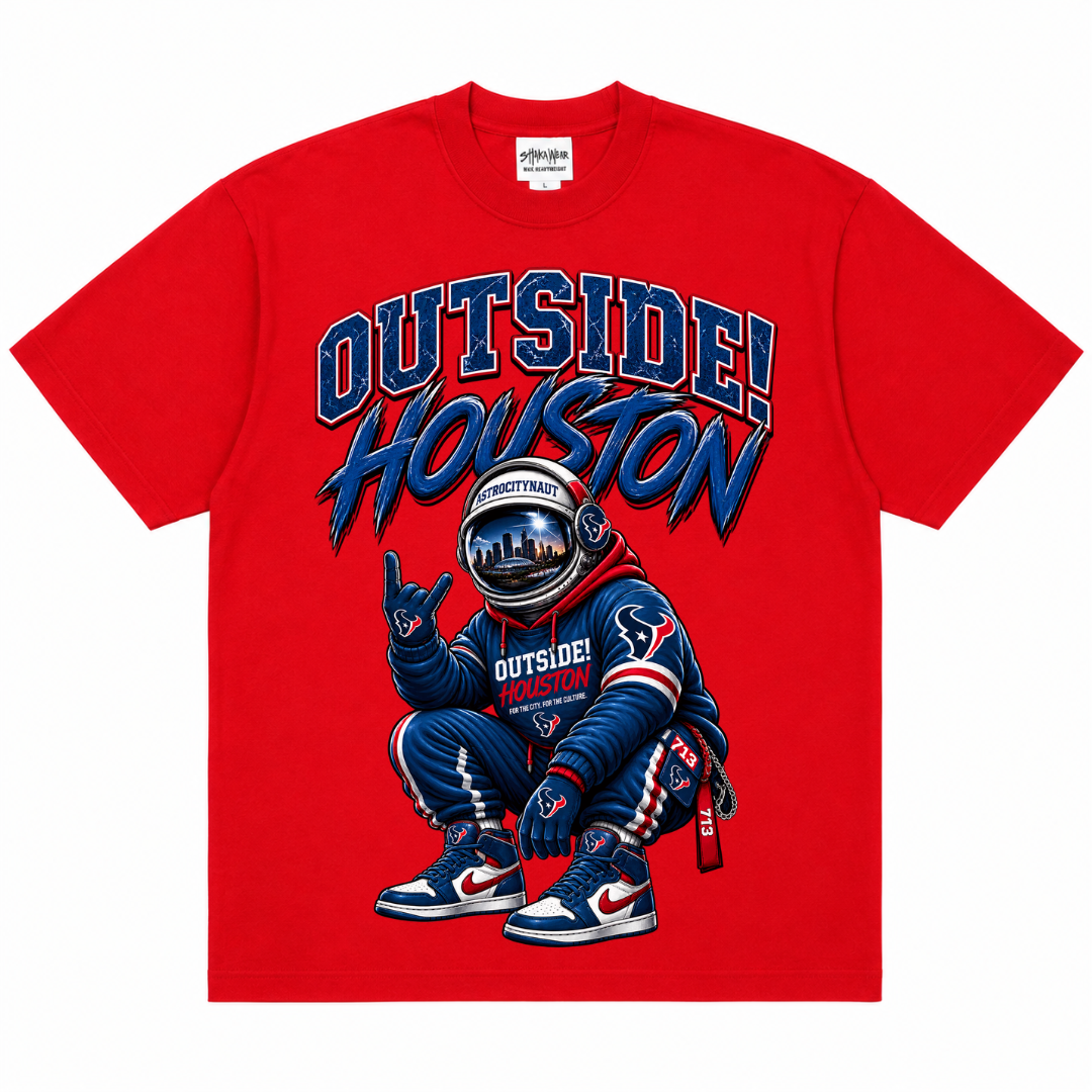 Outside!Houston-Texans Blue "Astrocitynaut" Tee