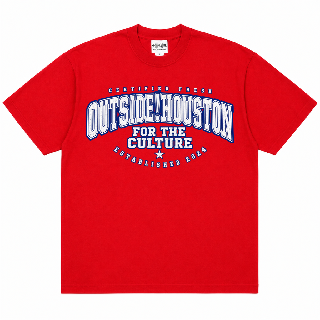 Outside!Houston-Certified Fresh Tee