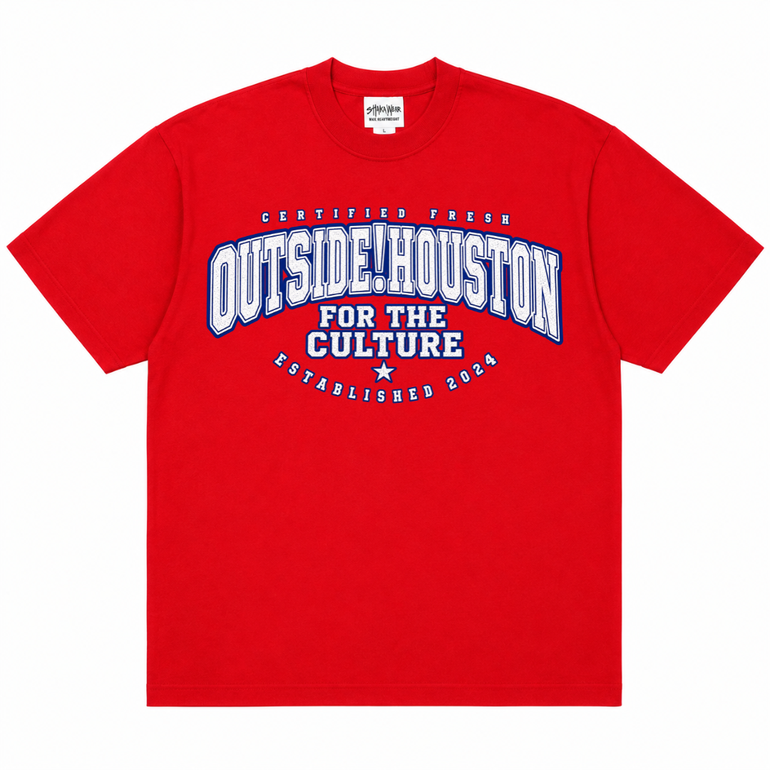 Outside!Houston-Certified Fresh Tee