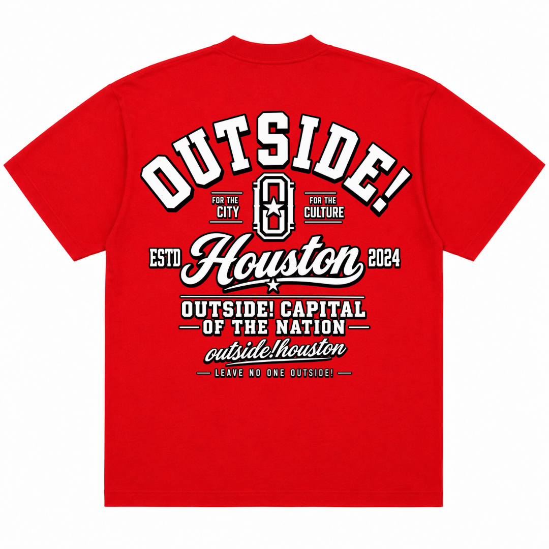 Outside!Houston Capital Tee