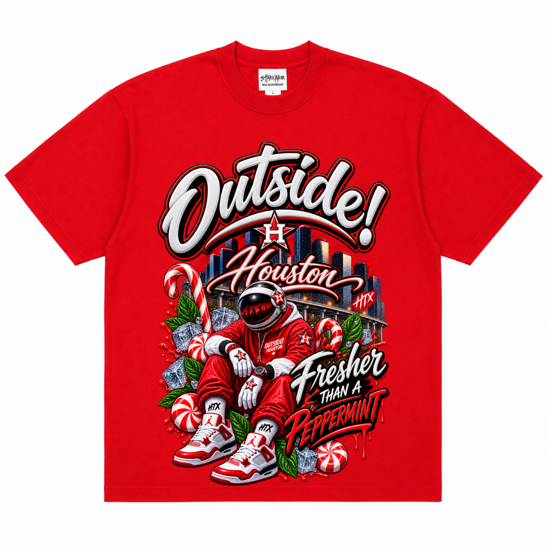 Outside!Houston-Fresher Than a Peppermint Tee