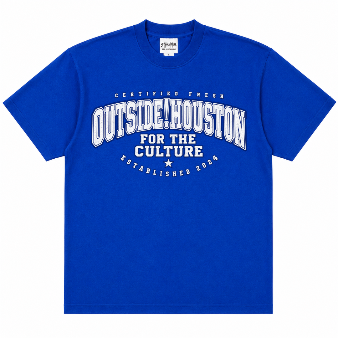 Outside!Houston-Certified Fresh Tee