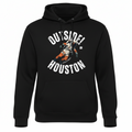 Outside!Houston Premium 9oz Hoodie (BLACK)