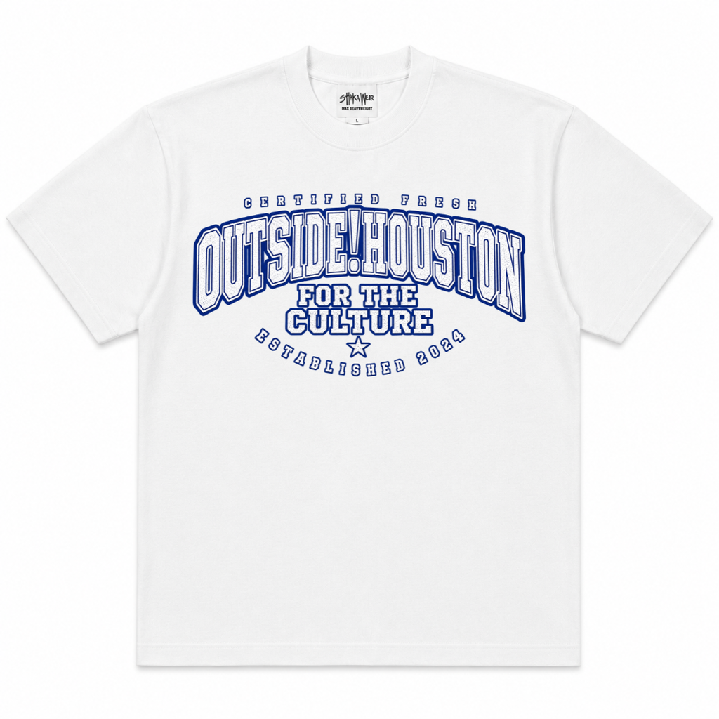 Outside!Houston-Certified Fresh Tee