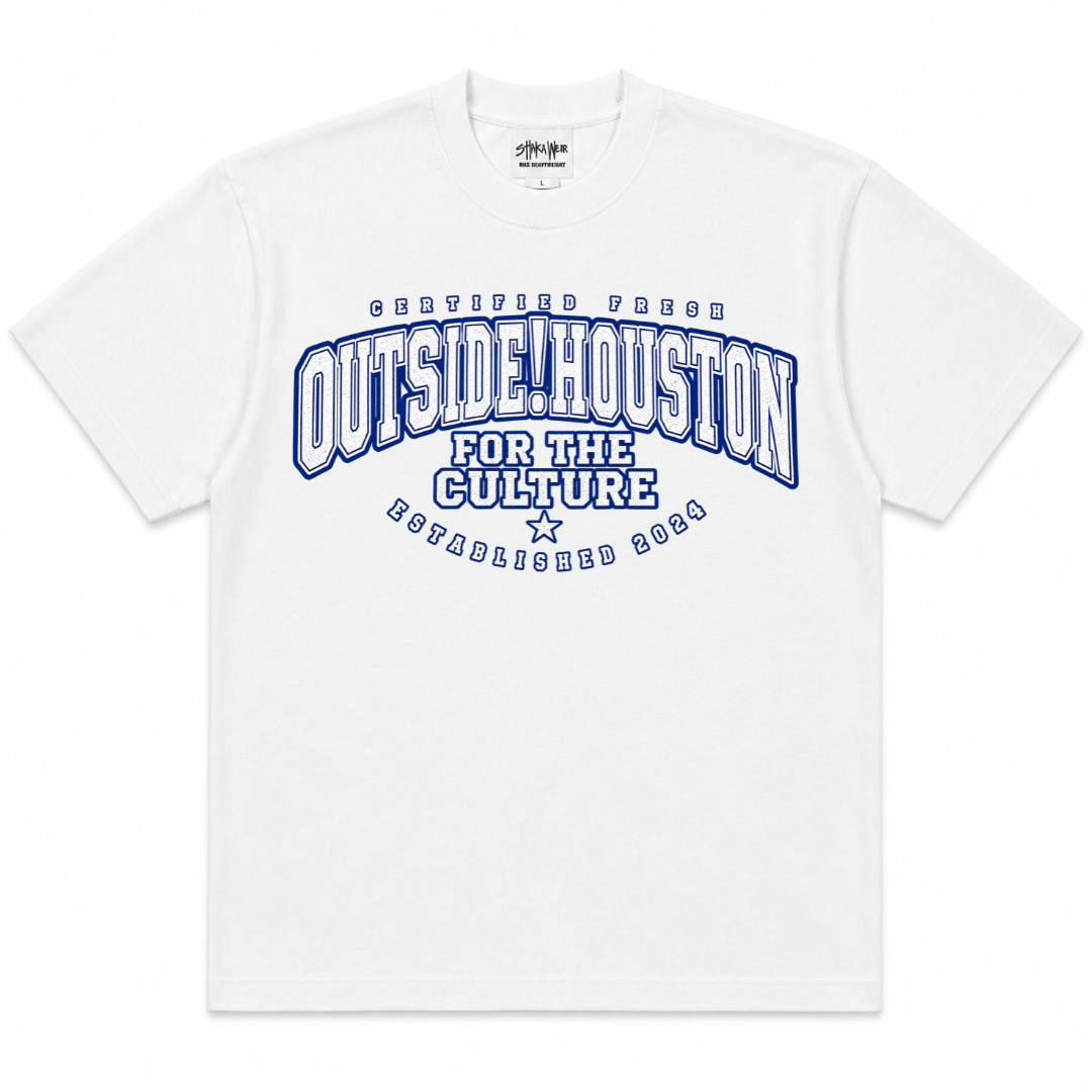 Outside!Houston-Certified Fresh Tee
