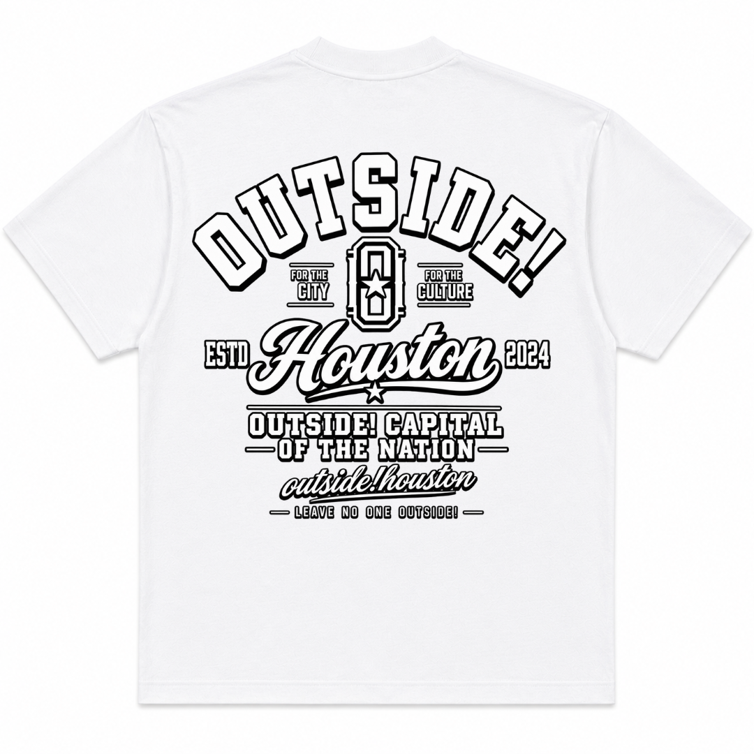 Outside!Houston Capital Tee
